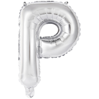 Mini Letter P Silver